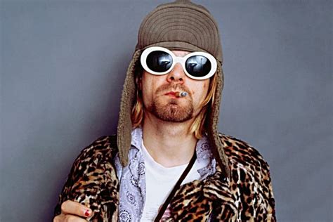 kurt cobain sunglasses photo